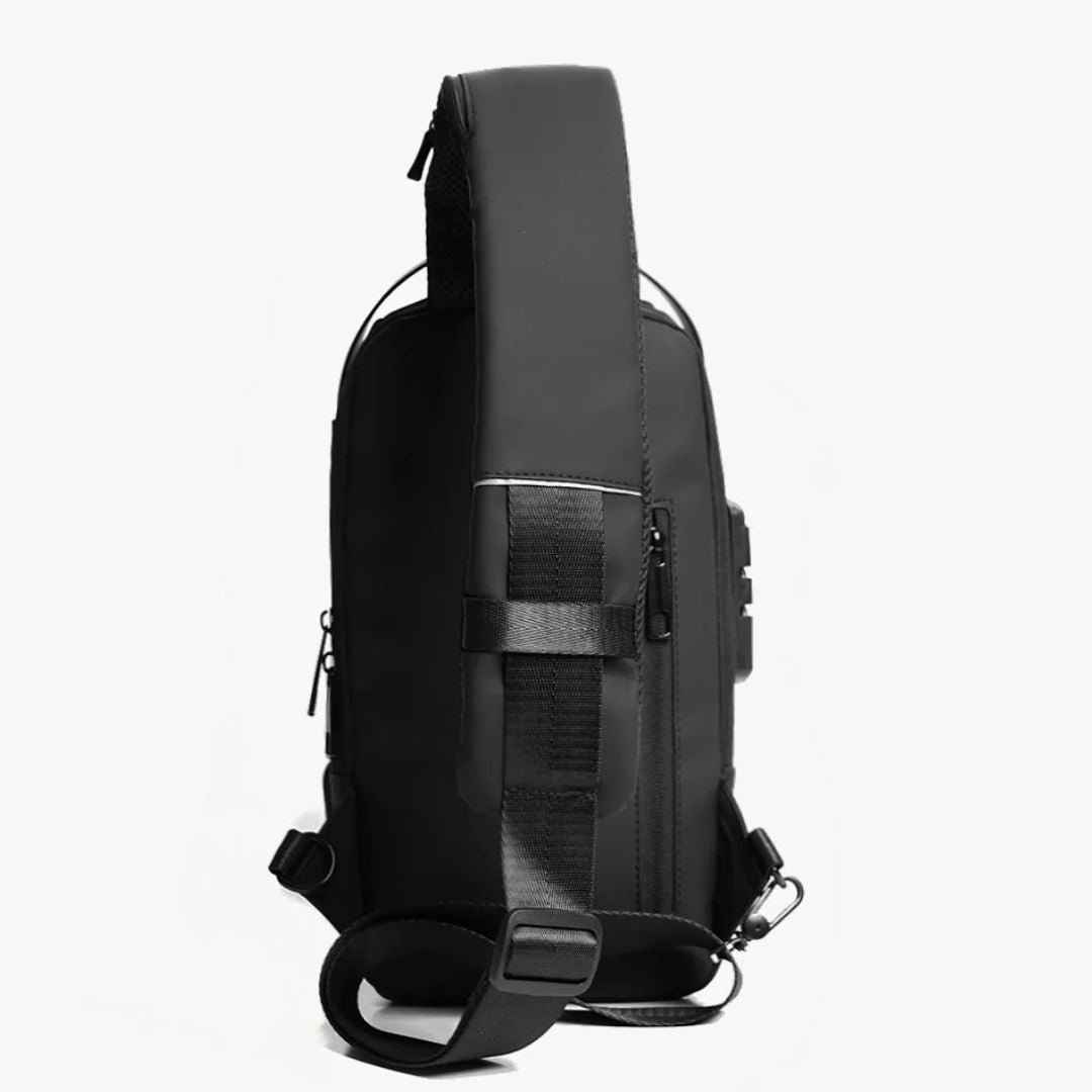 Bandolera Mochila Anti-Robo, Impermeable y con Carga USB